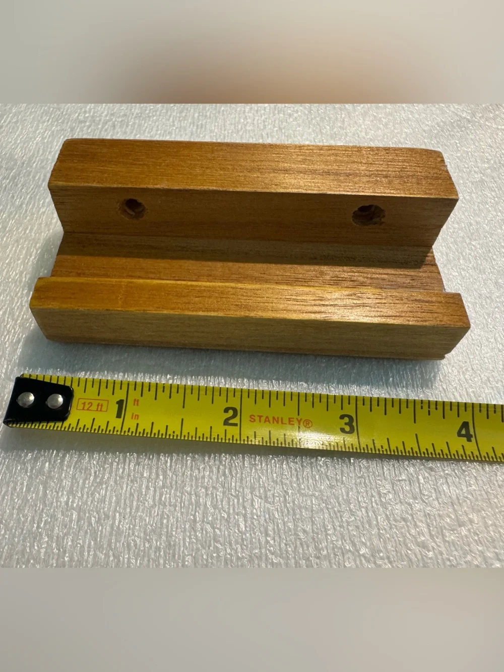Vinyl Record Wall Display Ledge Set in Natural Wood - 8 count